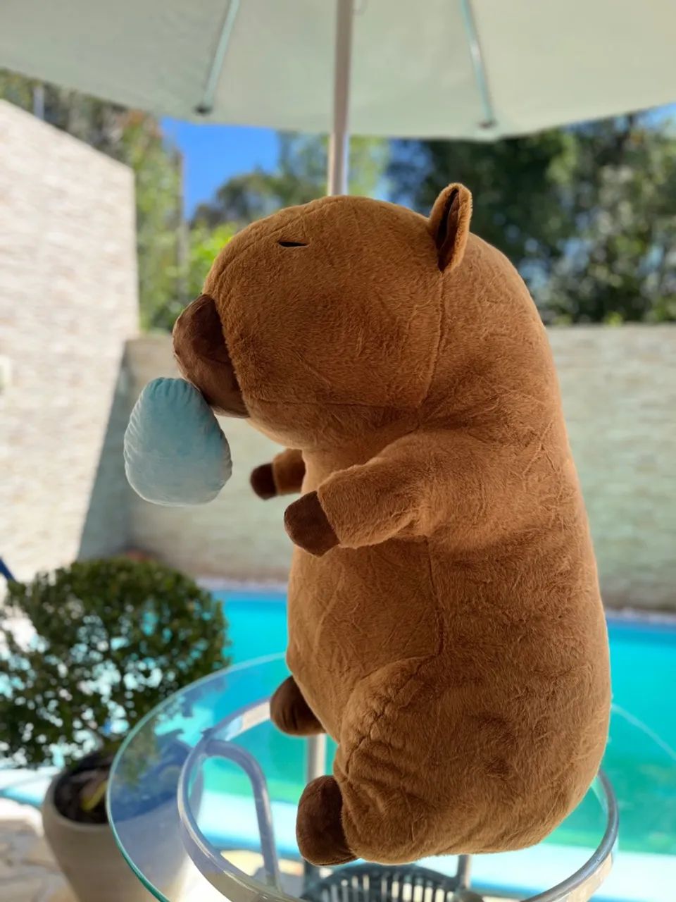 Pelúcia capivara gigante  - Foto 4