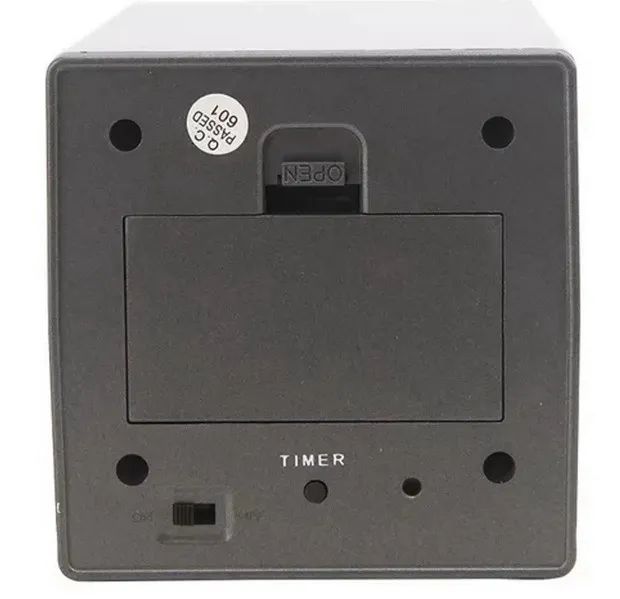 Relógio mesa Lelong LE-8124 porta caneta  - Foto 3