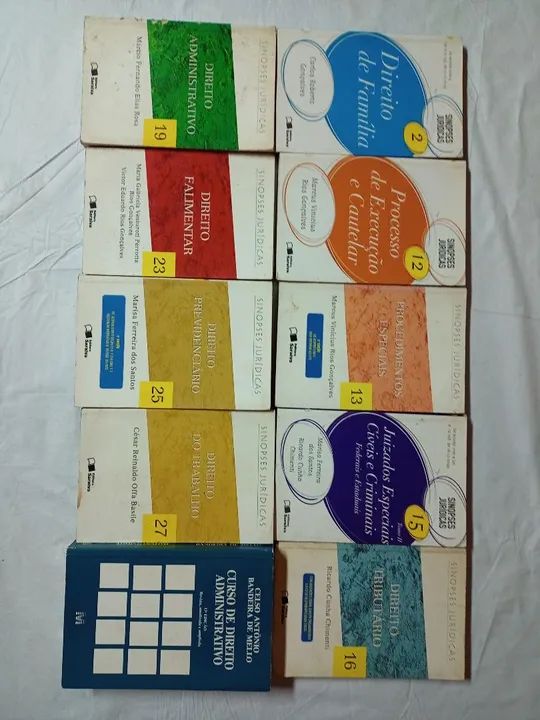 Livros sinopses jurídicas mais curso de direito administrativo