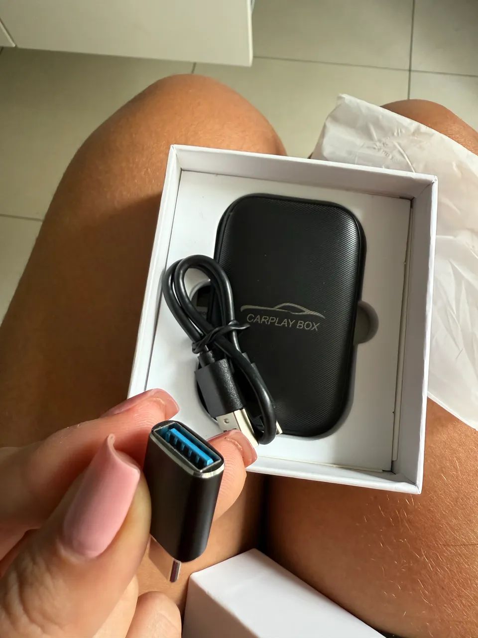 Carplay sem fio adaptador box 64396507860993120