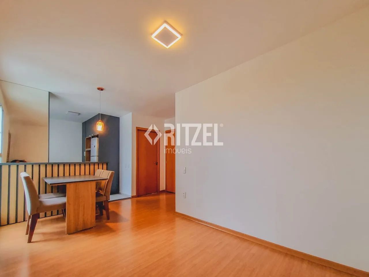Apartamento semi mobiliado para locação, 2 quartos, 1 vaga, Canudos, Novo Hamburgo, RS - Foto 3