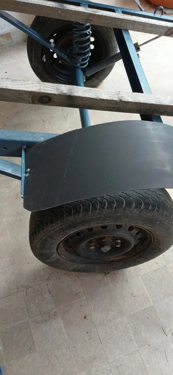 Carretinha Reboque Com até 5 metros - Foto 2