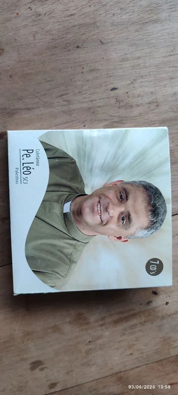 Coletânea Pe. Léo SCJ - Palestras. 7 cds