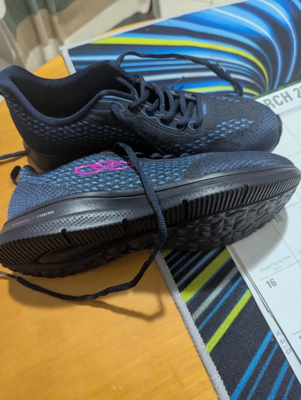 Tênis Olympikus azul tam 38 feminino