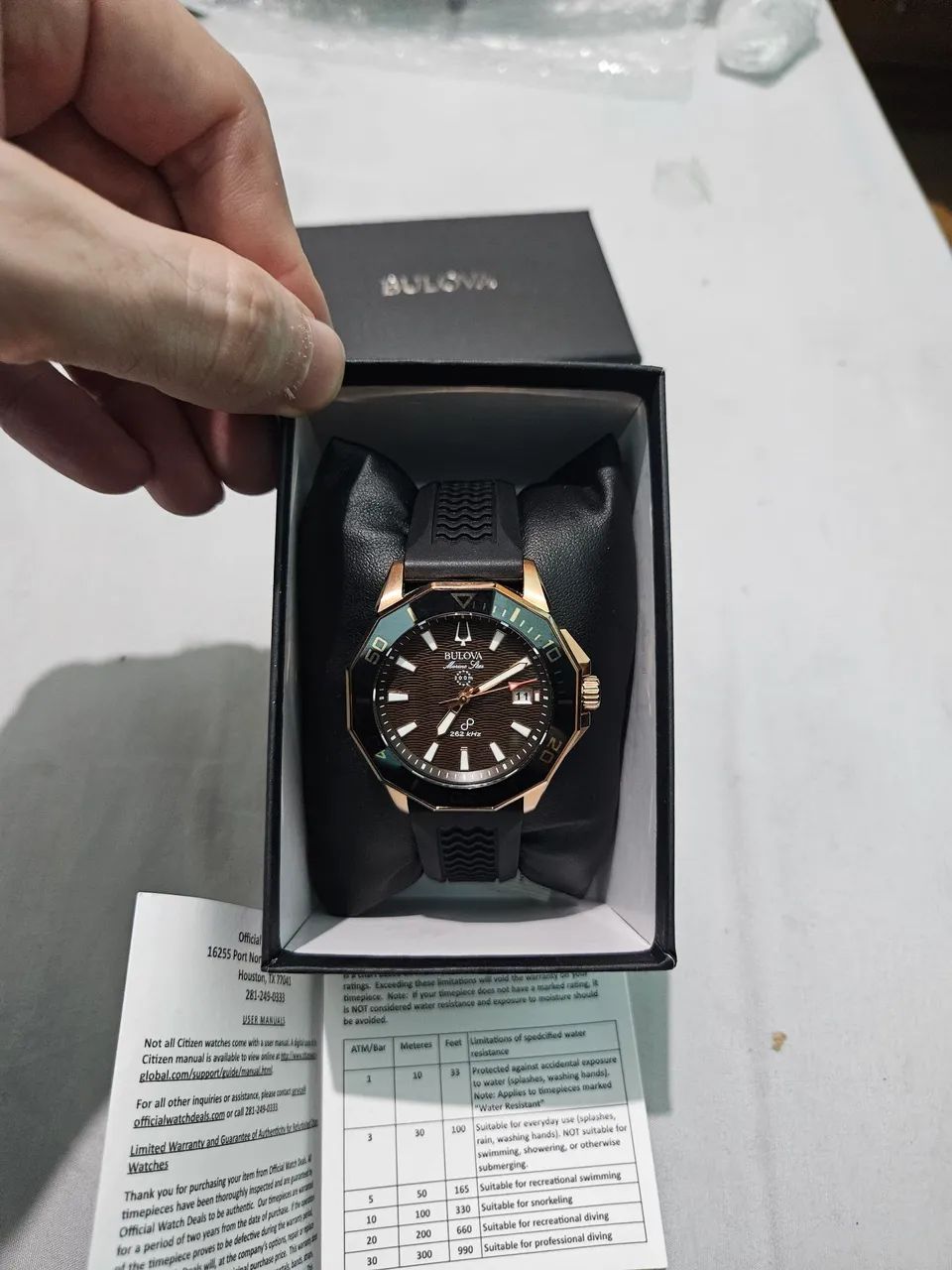 Bulova Marine star 98b421