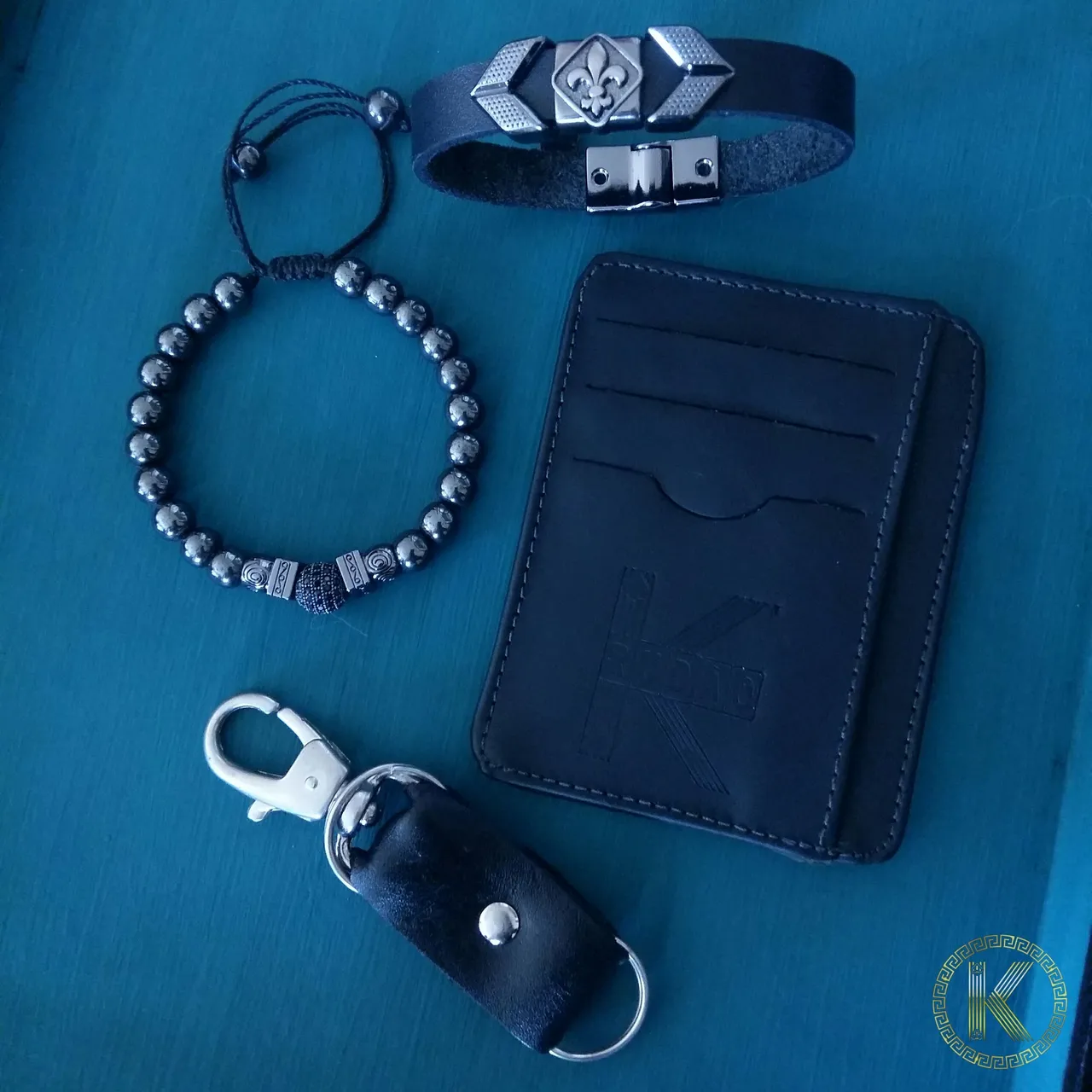Acessórios Masculinos - Pulseiras Colares Carteira  Chaveiro