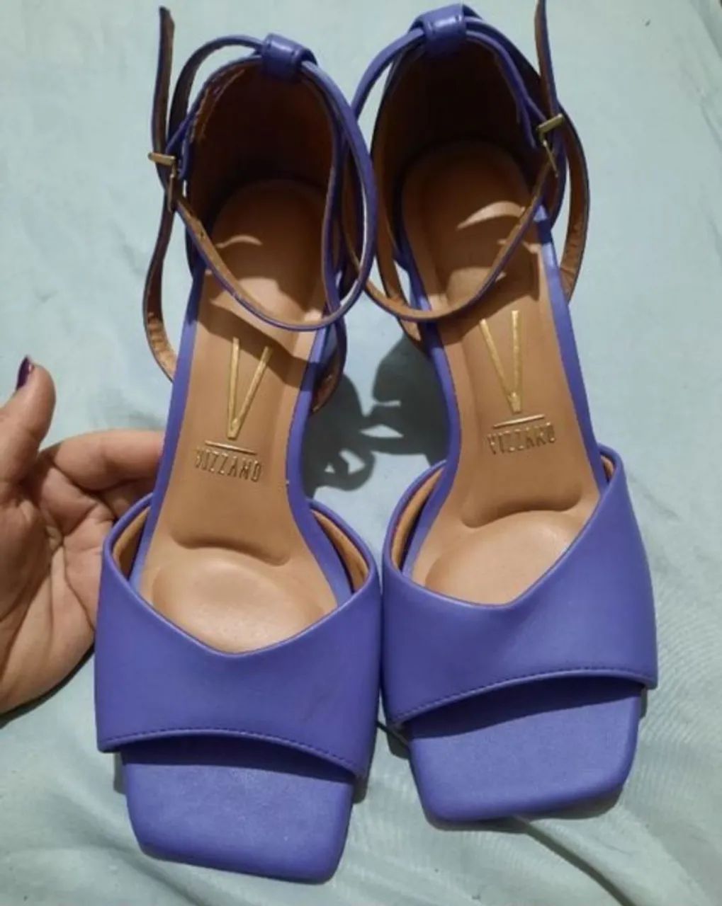 Sandalia vizzano 36 roxo 