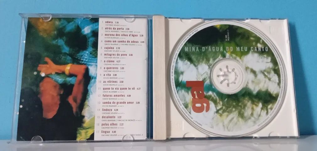 CD Gal Costa - Mina D'Água do meu Canto - 1995 - Foto 3