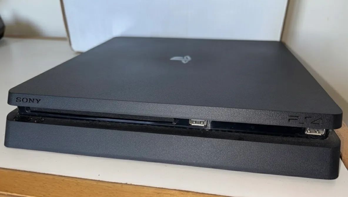Playstation 4 Slim 500GB + Caixa - único dono - funcionando perfeitamente  - Foto 5