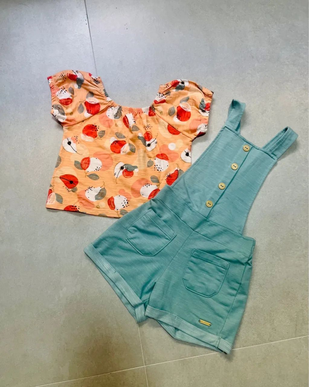 Jardineira em malha Coloritá  - Foto 3