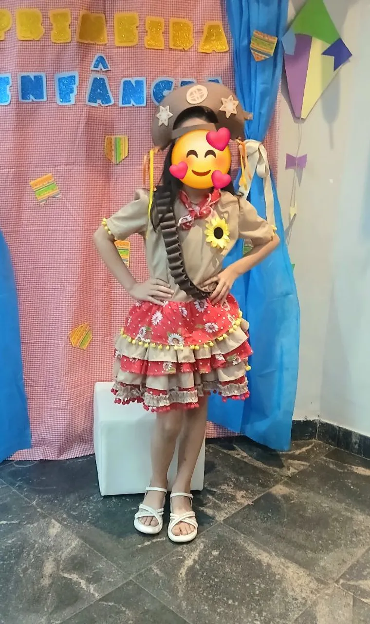 Fantasia Festa Junina Infantil