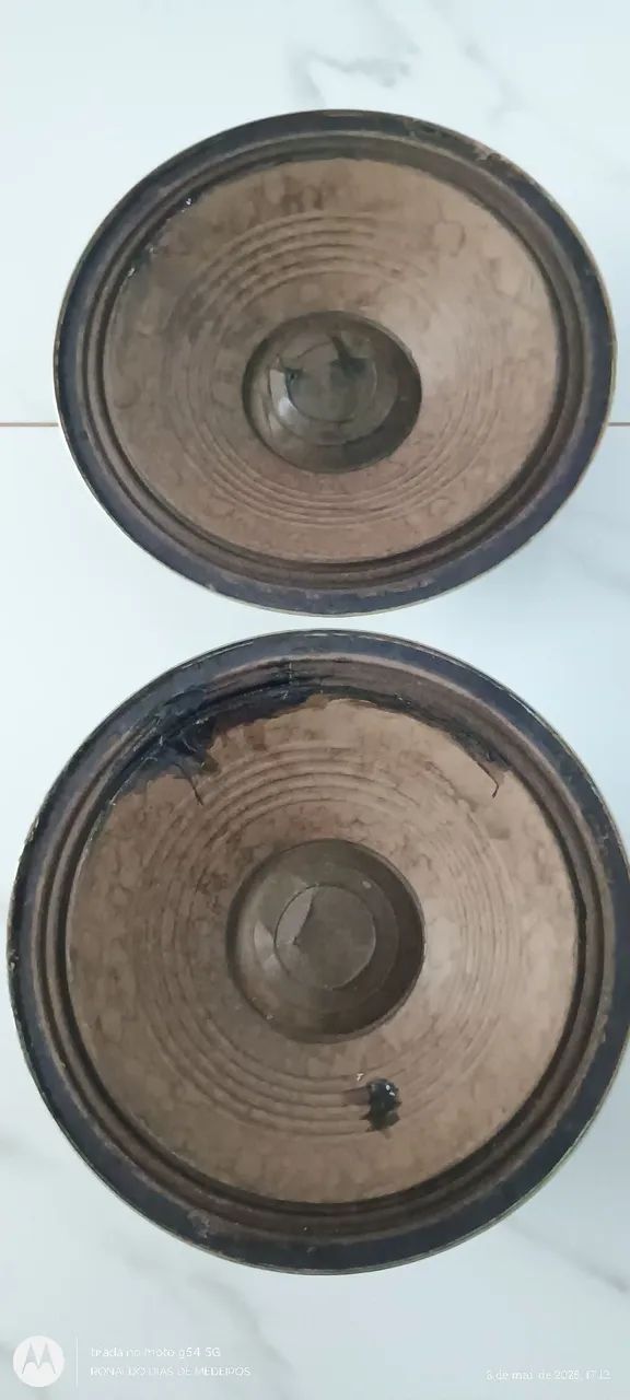 Alto-falantes de som vintage master 78/66