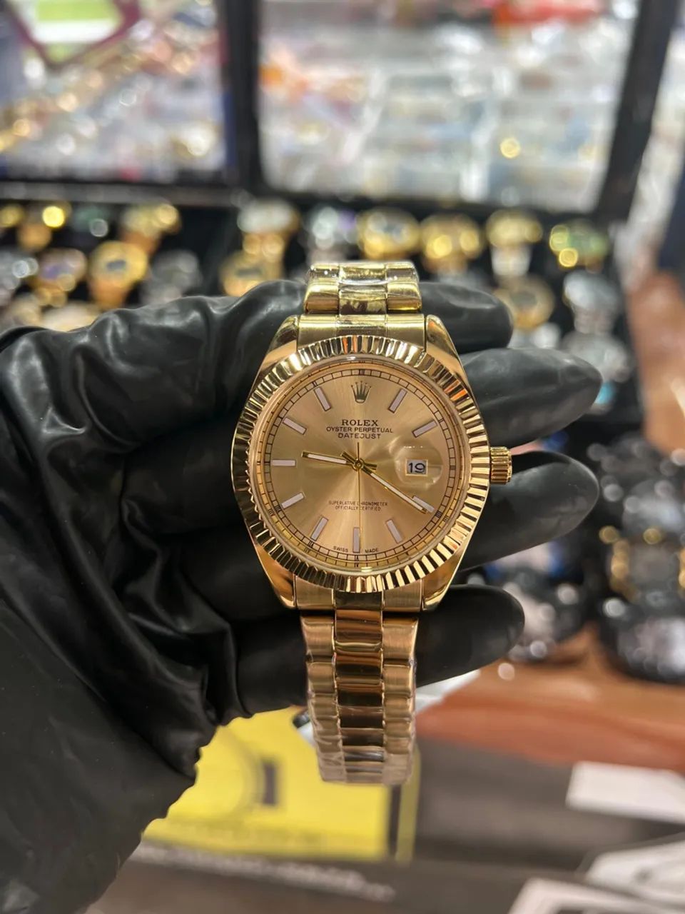 Rolex Datejust Azul - Elegância e Sofisticação - Foto 3