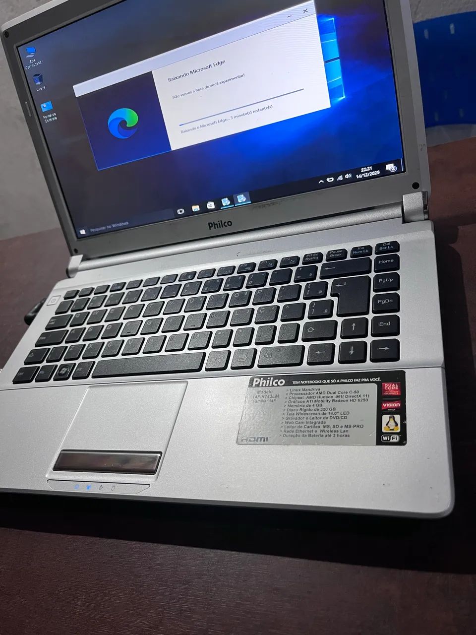 Notebook Philco Intel dual core 4gb ssd120 - Foto 4