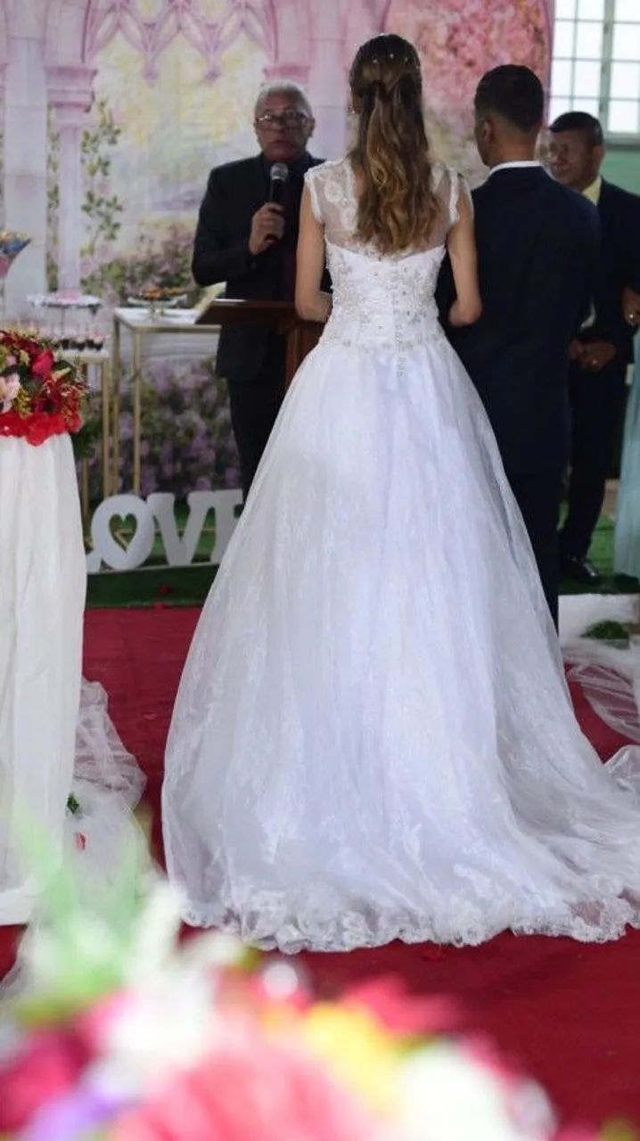 Vestido de Noiva Elegante - Foto 2