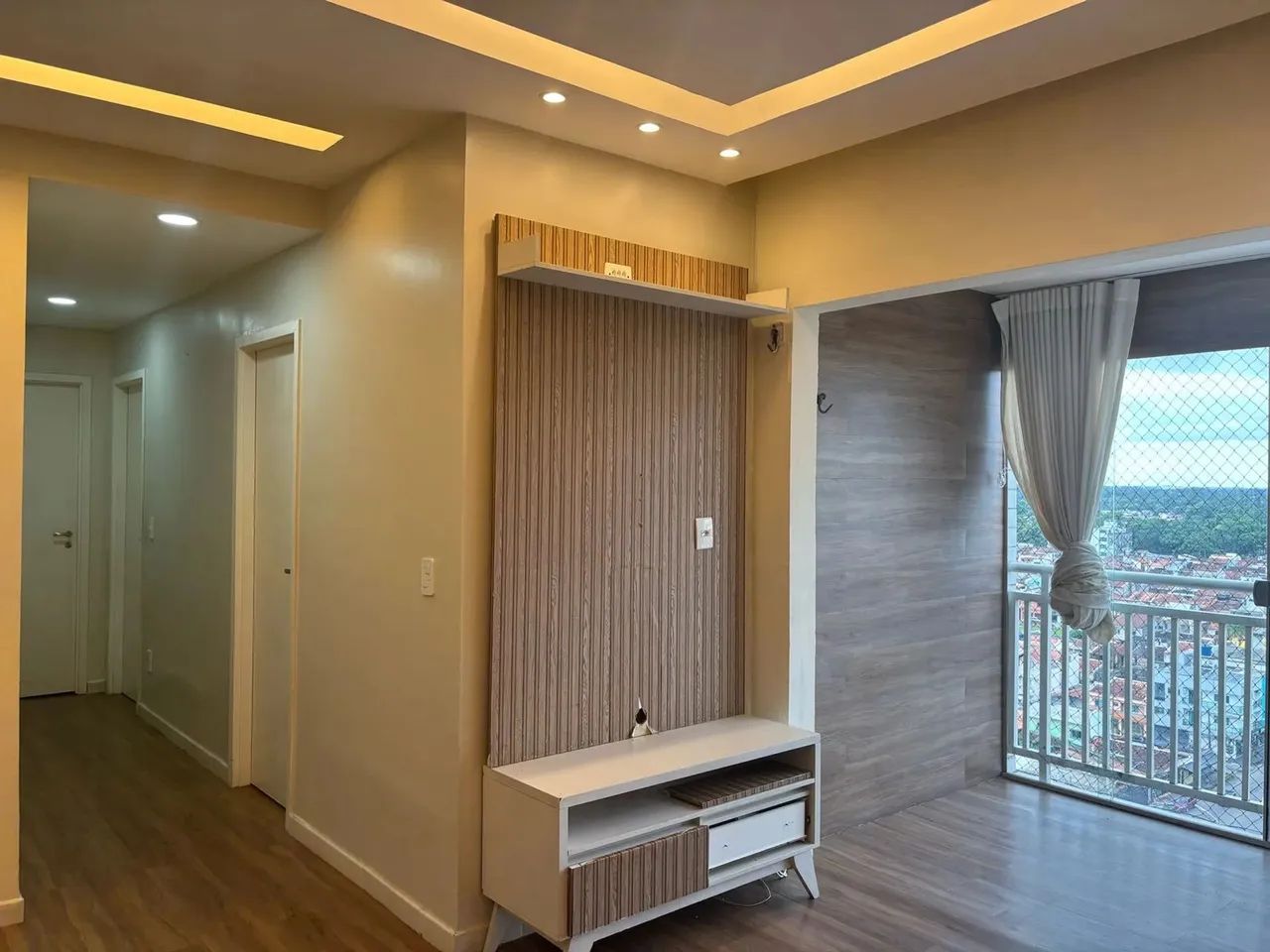 apartamento 3 quartos mobiliado para alugar na Marambaia