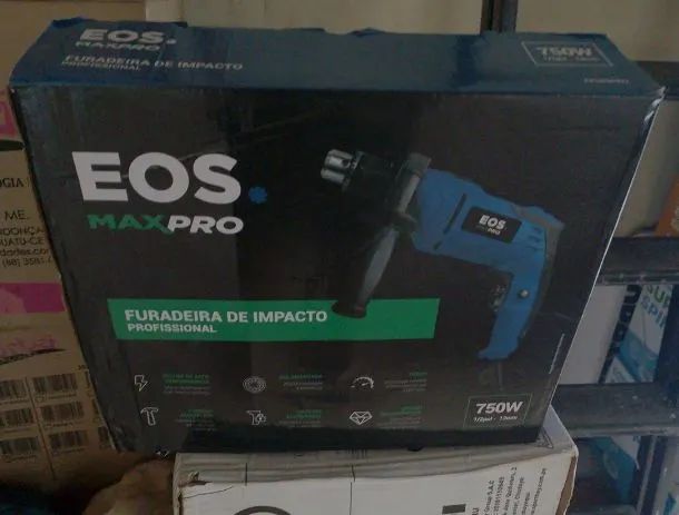 Furadeira EOS na maleta com intes  - Foto 3