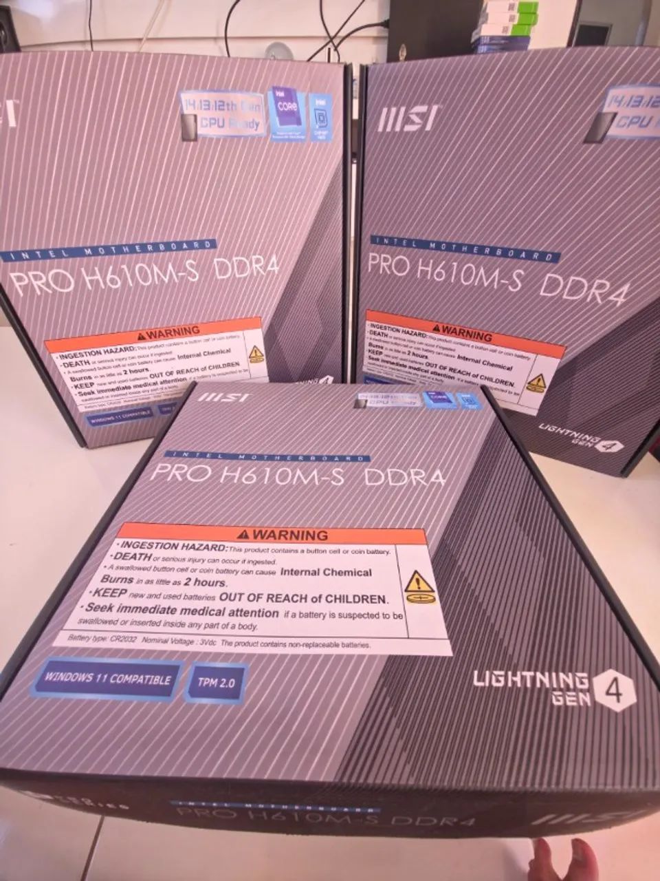 H610 MSI NOVA LACRADA 1 ANO DE GARANTIA