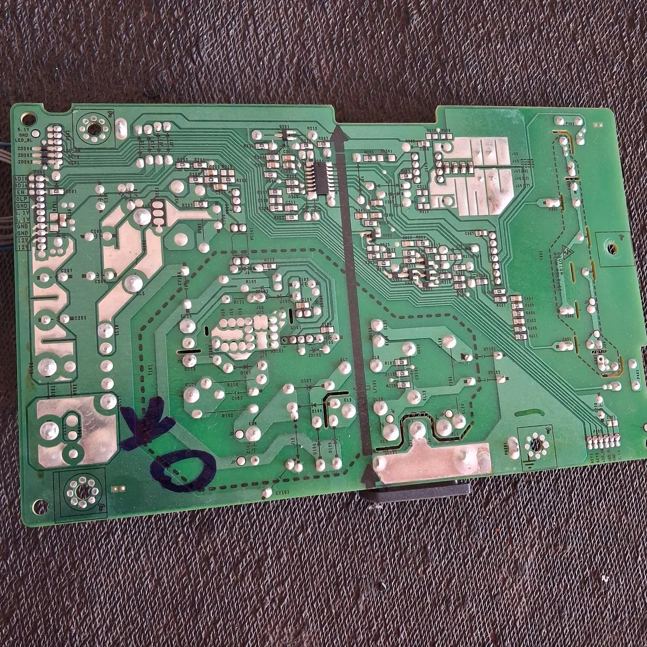 Placa fonte monitor LG W1946P - Foto 3