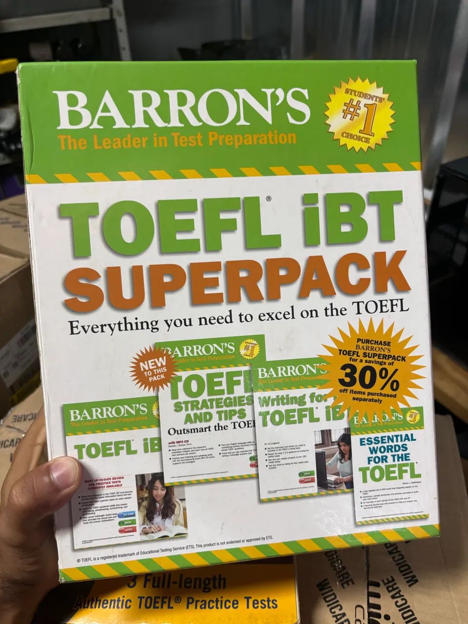 Kit Livros TOEFL 