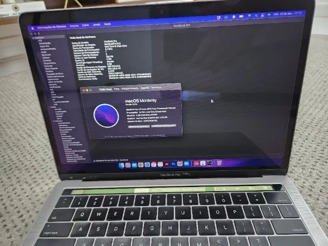 MacBook Pro 2017 i5 3.1 GHz - 13" com Touch Bar e bateria saudável - 256 GB SSD! - Foto 5