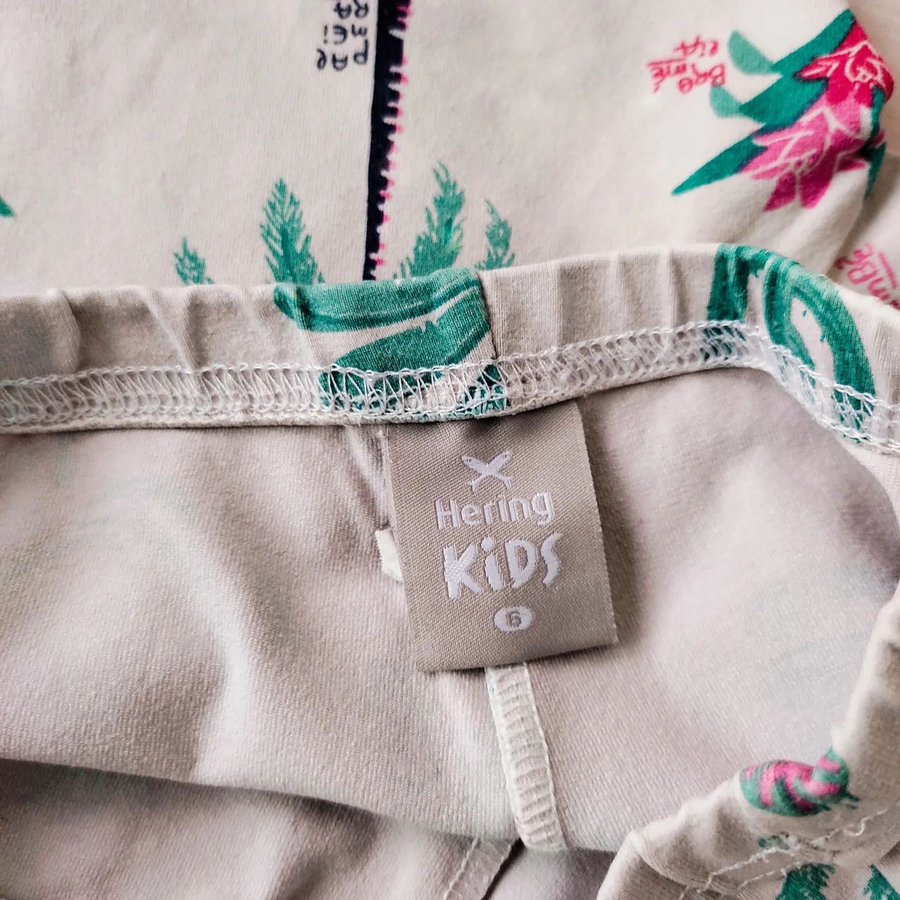 Shorts Infantil com Estampa Tropical - Foto 3