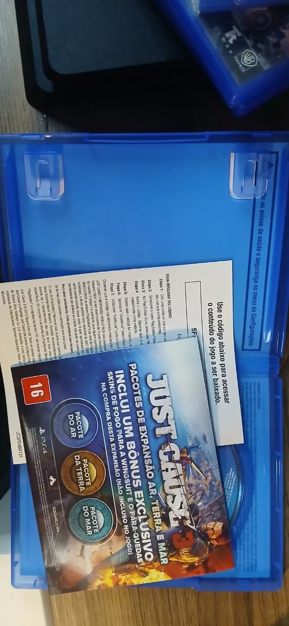 Playstation 4 (PS4) Slim + 6 jogos e 2 Controles - Foto 4