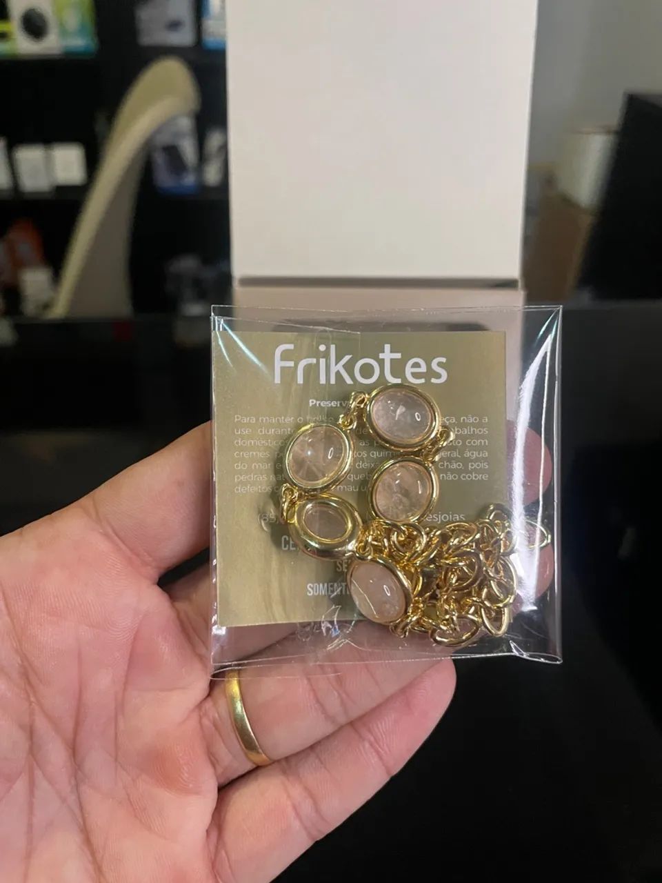 Semijoia em Quartzo Frikotes  - Foto 4