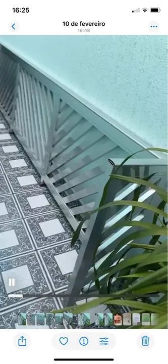 Área externa com grade. - Foto 6