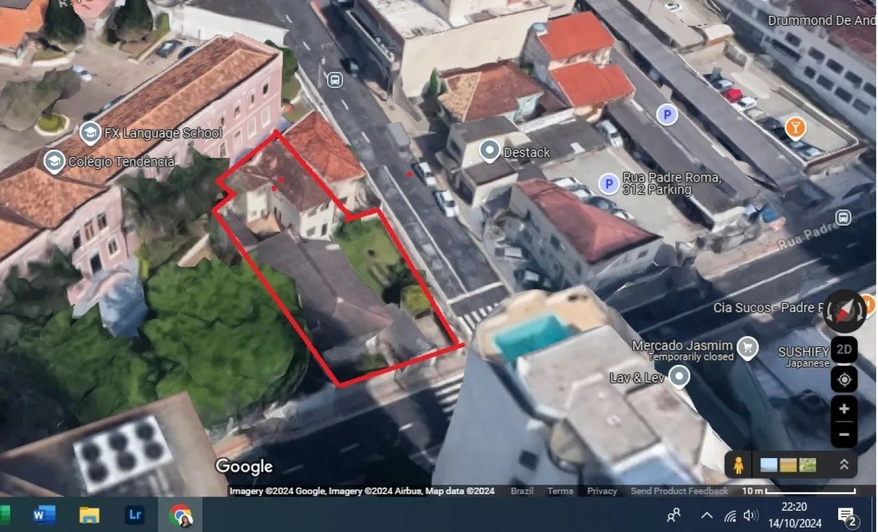 Venda COM EXCLUSIVIDADE- 3 lotes, totalizando 404 m² no coração do centro de Florianópolis - Foto 2