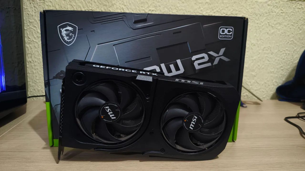Placa de vídeo RTX 5060ti 16GB MSI - Foto 3
