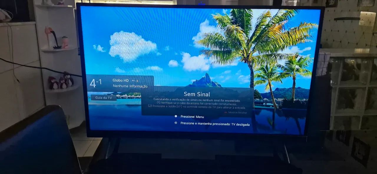 Vendo 2 Smart tvs seminovas da LG de 32 polegadas  - Foto 5