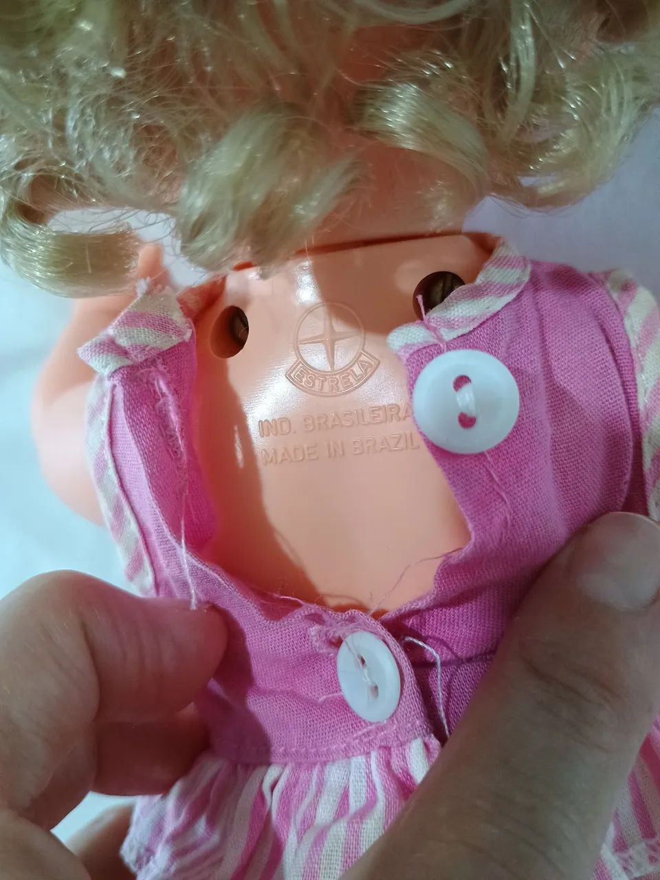 RELÍQUIA* Boneca antiga MAMA NENÊ da estrela década de 80  - Foto 5