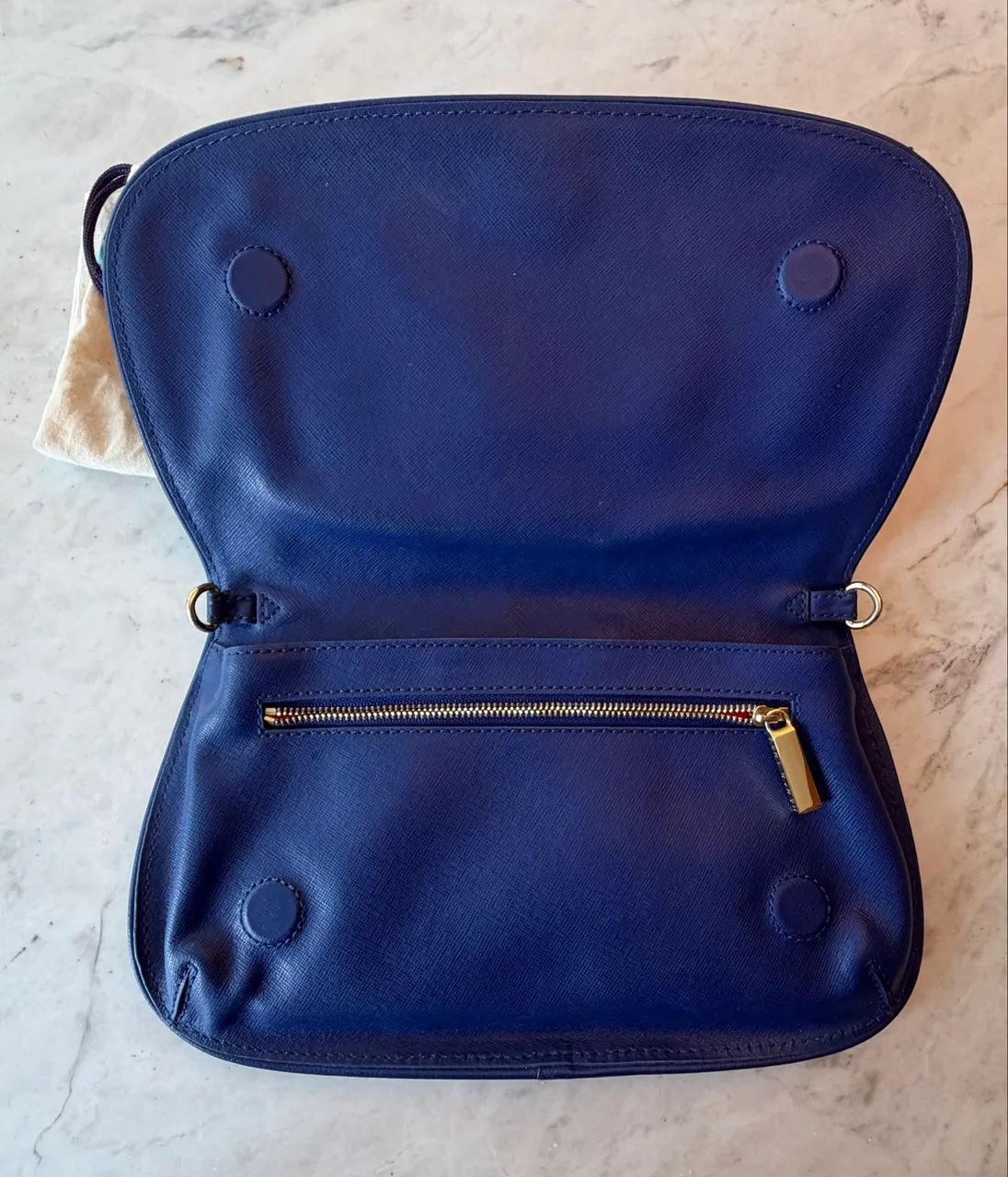 Bolsa Tory Burch Original Azul - Foto 4