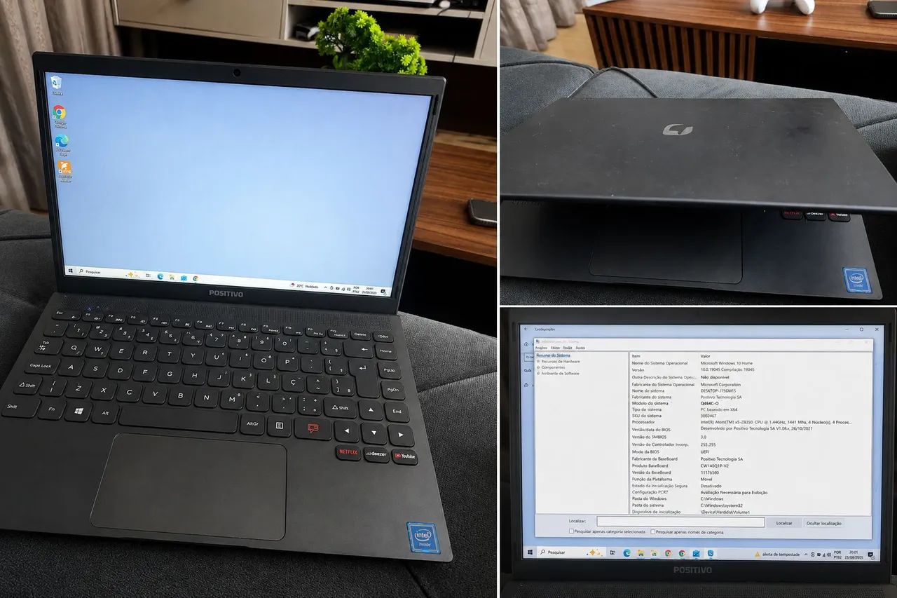 Notebook Positivo motion 