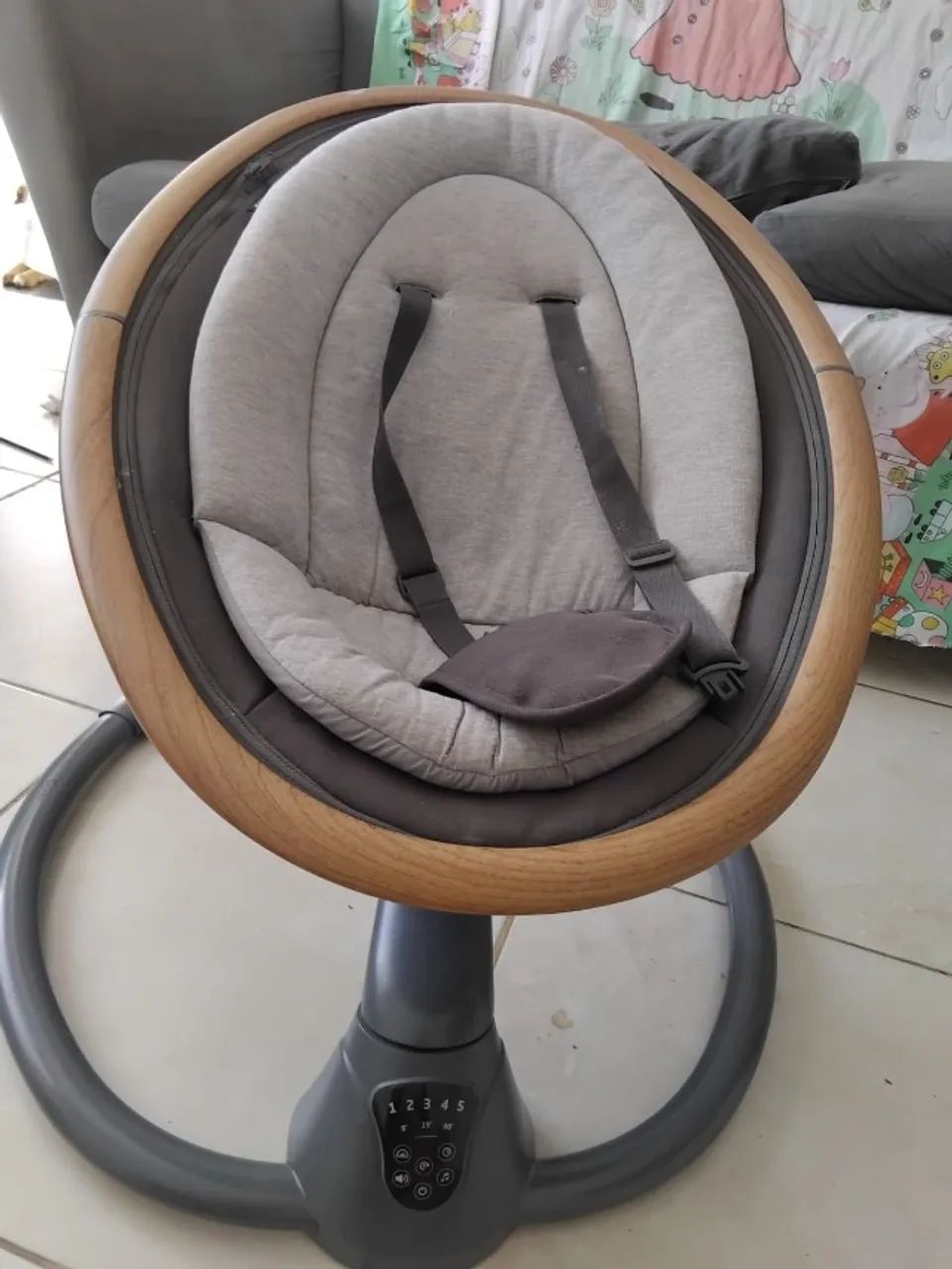 Cadeirinha de balanço para bebê Max Cossi - modelo Cássia  - Foto 2