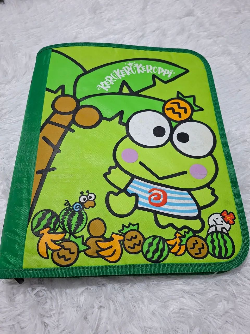 Sanrio Keroppi Pencil Case with Zipper