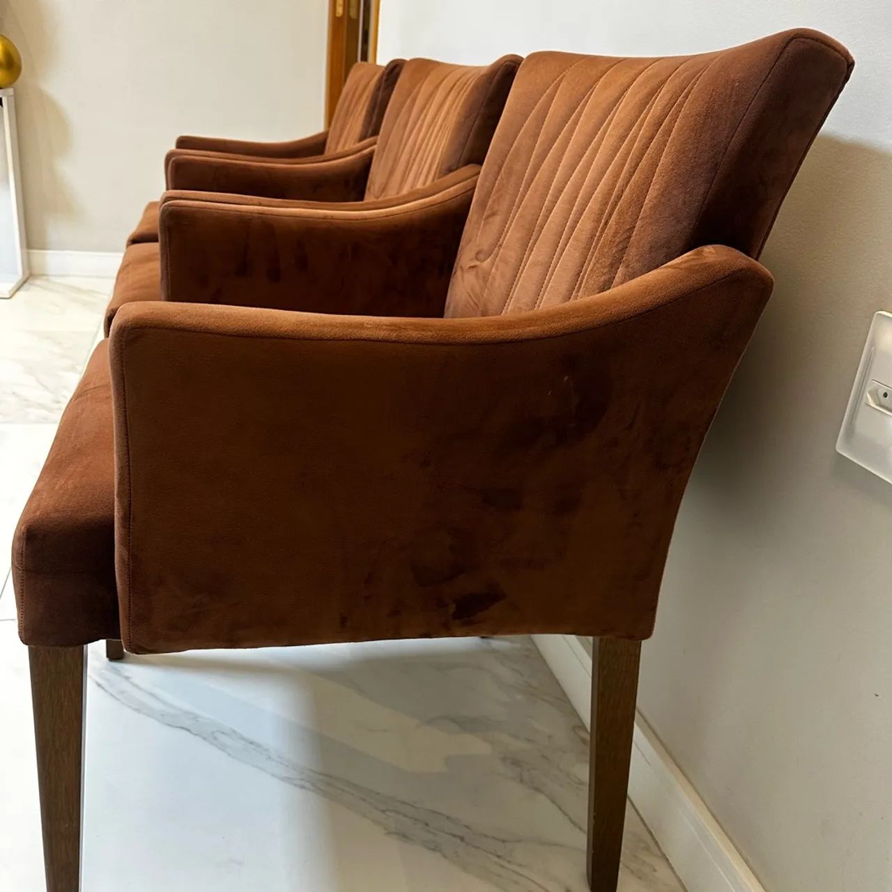 Poltronas Luxo Marron  - Foto 5