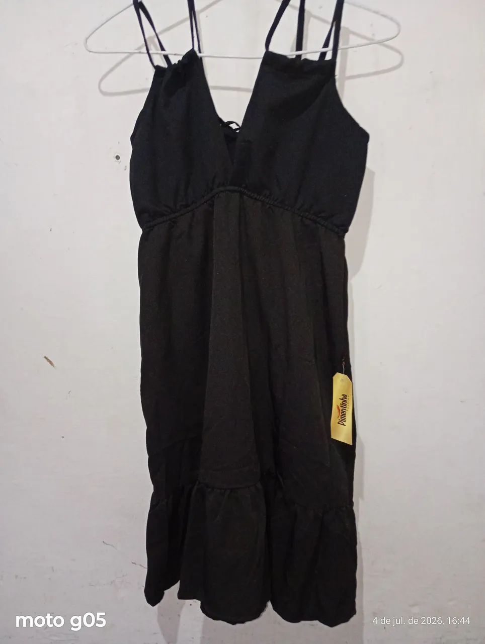 Vestido preto casual - Foto 2