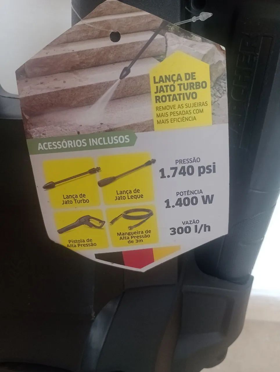 Lavadoura de Alta pressão turbo Nova. - Foto 2