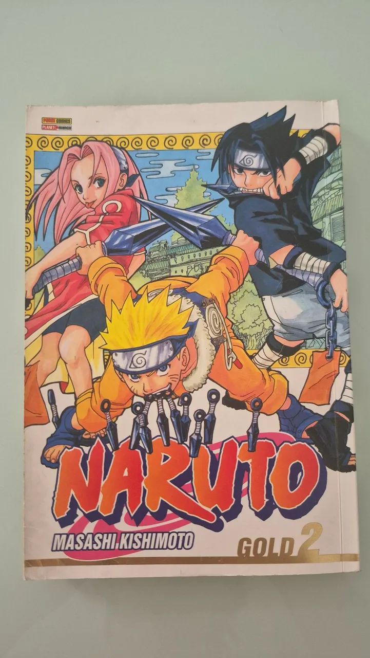 Mangá Naruto Vol. 2 Gold