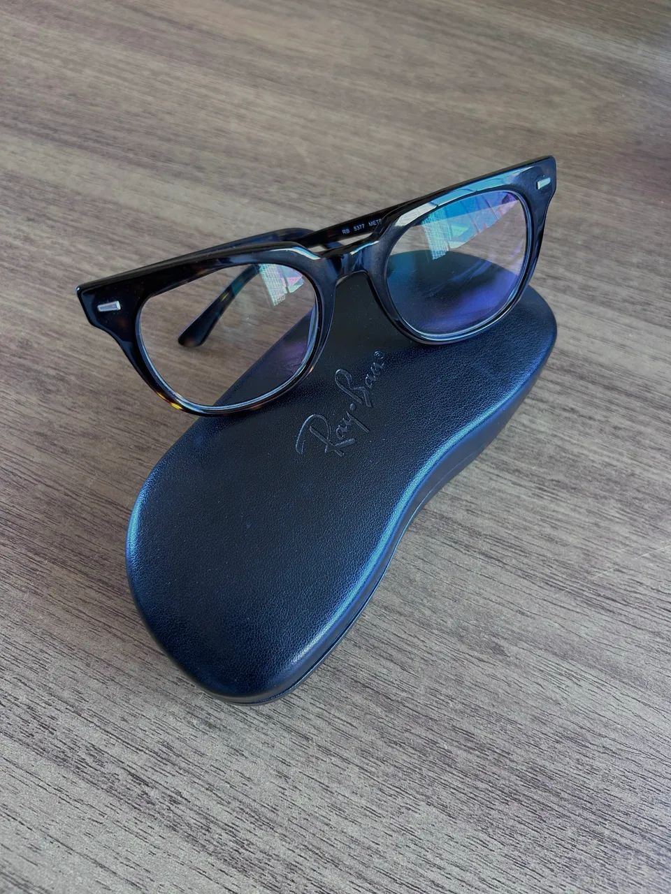 RayBan de grau 5377 cor tartaruga  