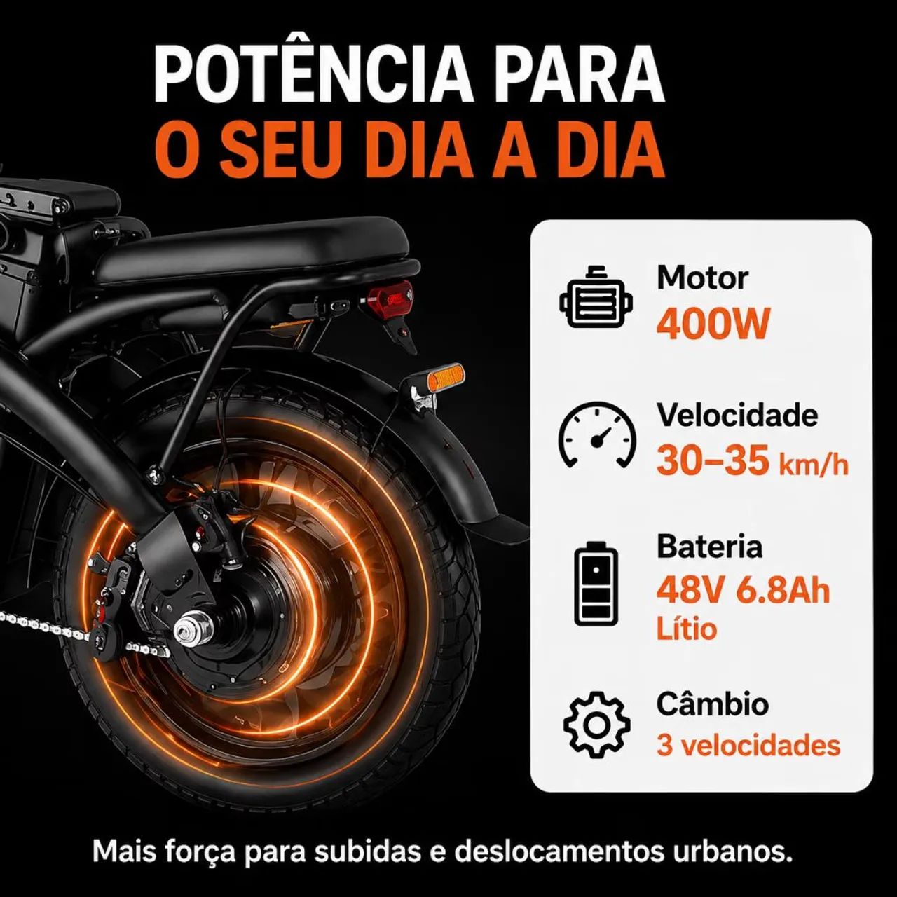 BICICLETA ELÉTRICA  - Foto 5