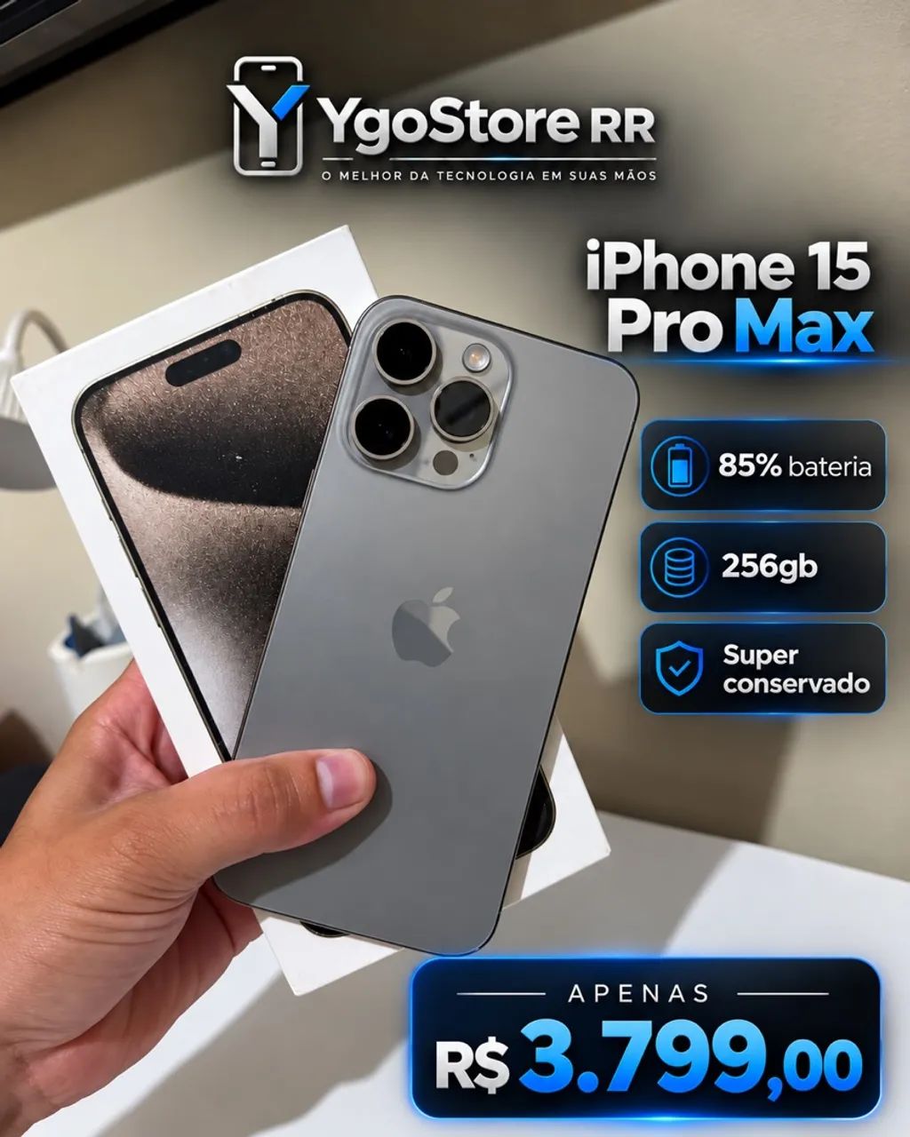 iPhone 15 Pro Max - 256GB