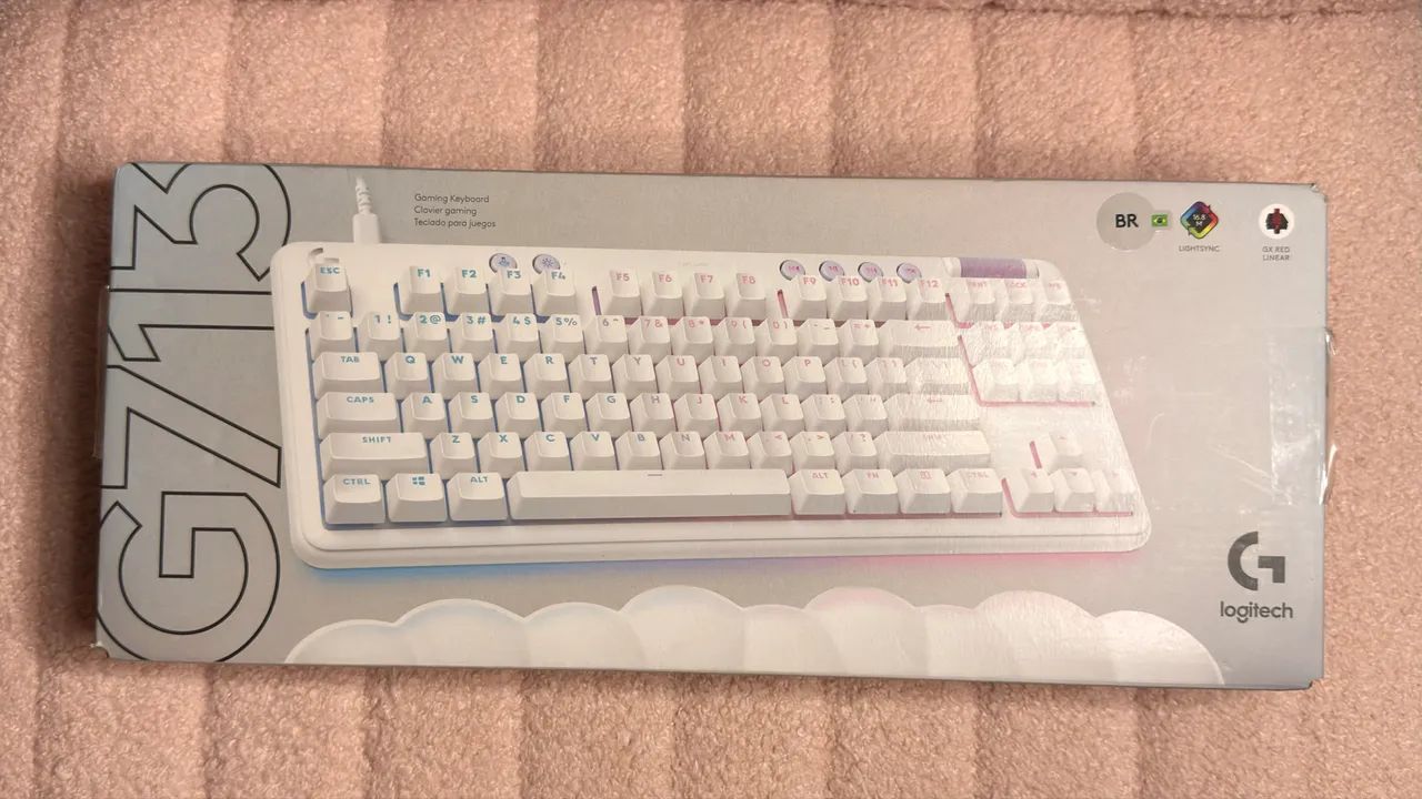 Teclado Gamer Aurora Logitech G713 switch red linear