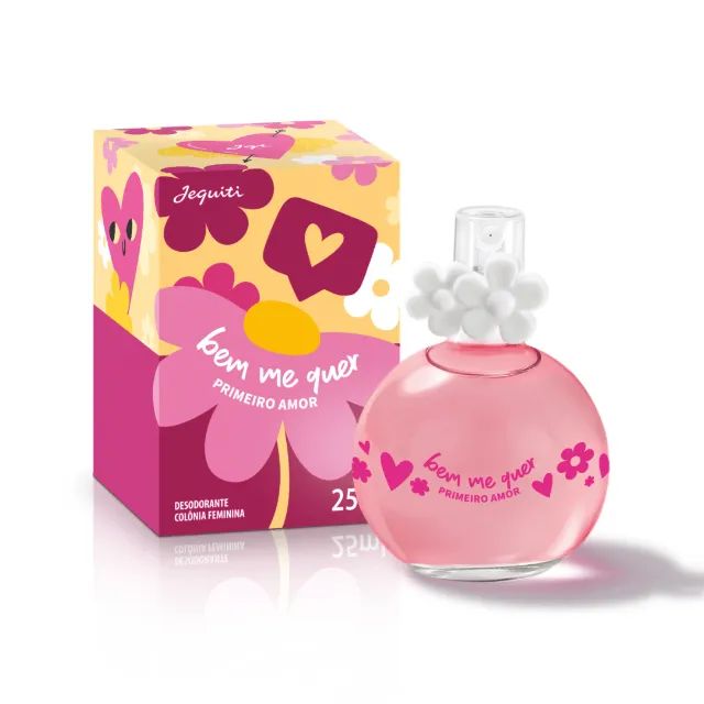 Colônia Bem me quer Primeiro Amor 25ml Jequiti