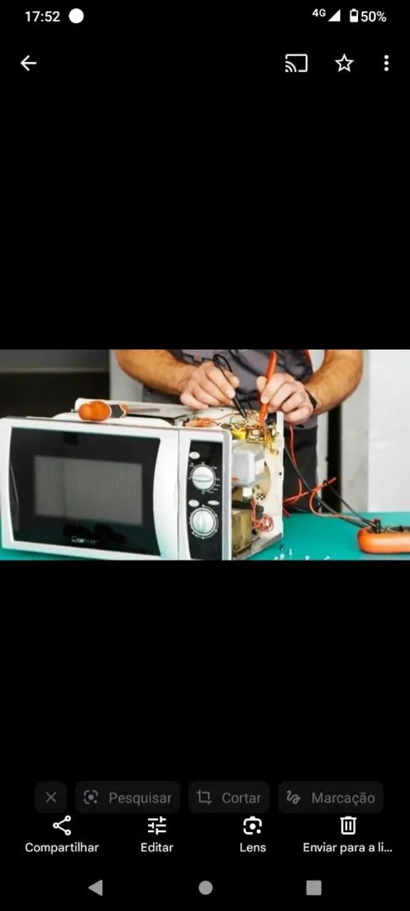 CONSERTO E MANUTENÇÃO DE MICRO-ONDAS 