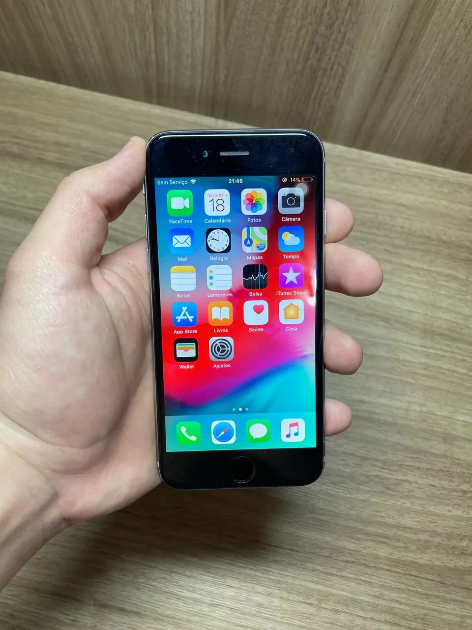IPHONE 6 16GB PRATA  - BATERIA 78% + CAIXA E ACESSÓRIOS - Foto 2