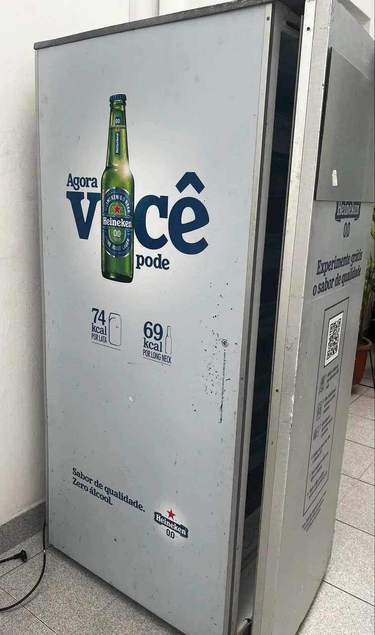 Geladeira Freezer Heineken 