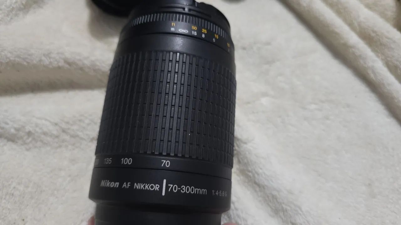Abaixou Câmera Nikon D5500 E Acessórios - Foto 2